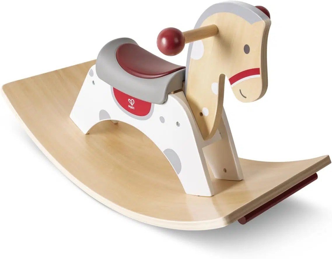 Hape Cheval à bascule 2 en 1