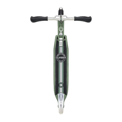 Trottinette Globber Flow Elements Lights Chrome Olive