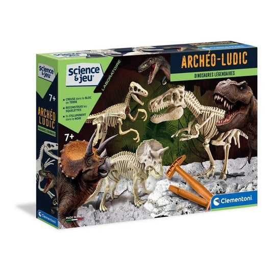 ARCHEO LUDIC DINOSAURES LÉGENDAIRES  CLEMENTONI