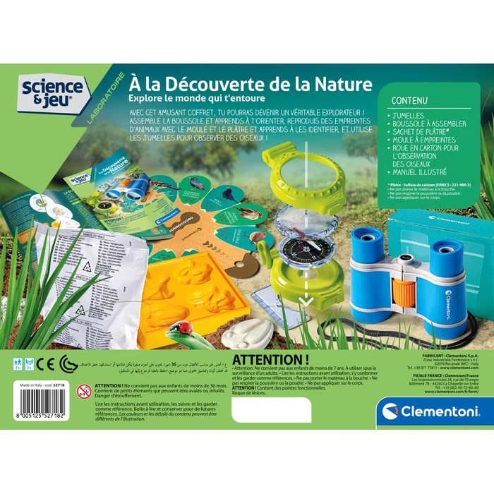 A LA DÉCOUVERTE DE LA NATURE – CLEMENTONI