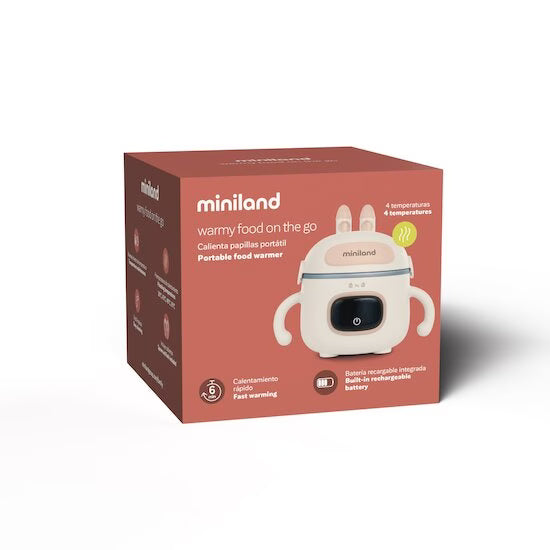 Miniland Warmy Food on the Go – Chauffe aliments portable