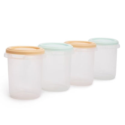 Miniland Set 4 Pots de Conservation Multicolore