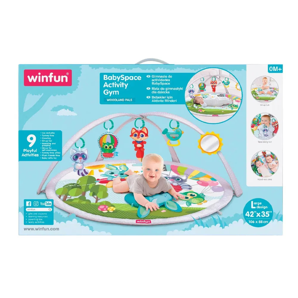 Tapis d’activités bébé Winfun Baby Space 0M+