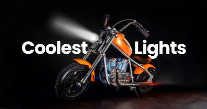 Moto Électrique Chopper pour Enfants 24v