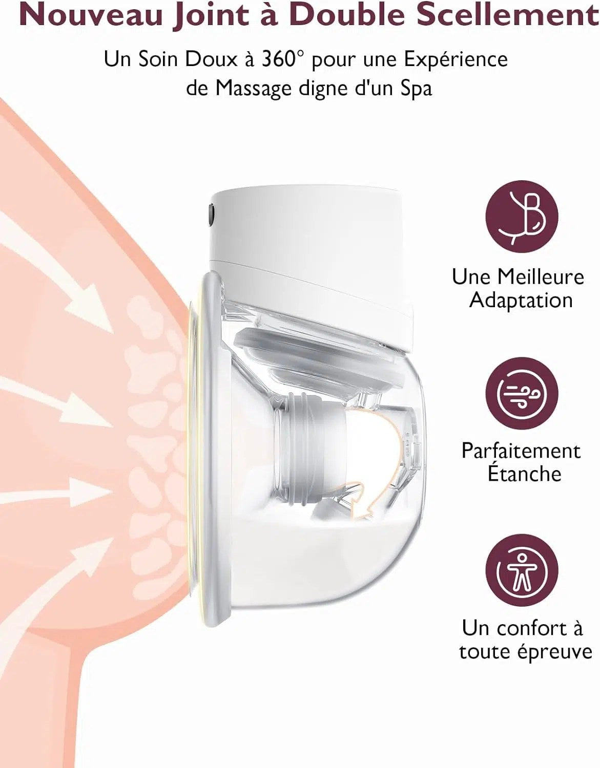 Tire-lait mains libres S12 Pro duo Momcozy