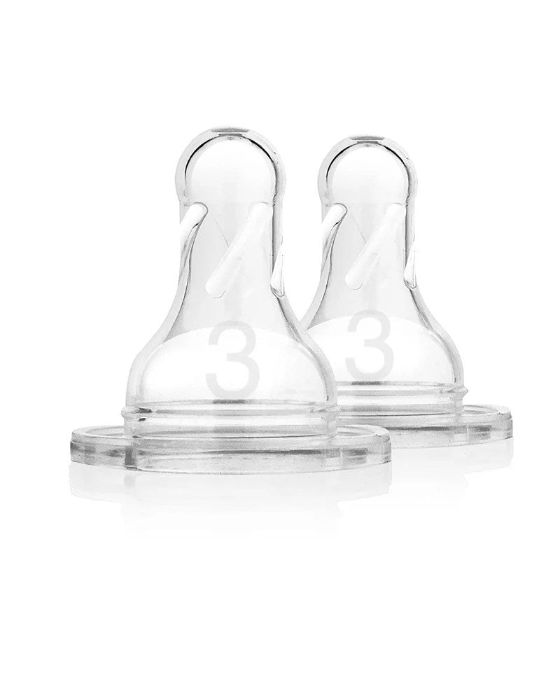 2 Tétines Étroites En Silicone Dr Brown’s Y-Cut