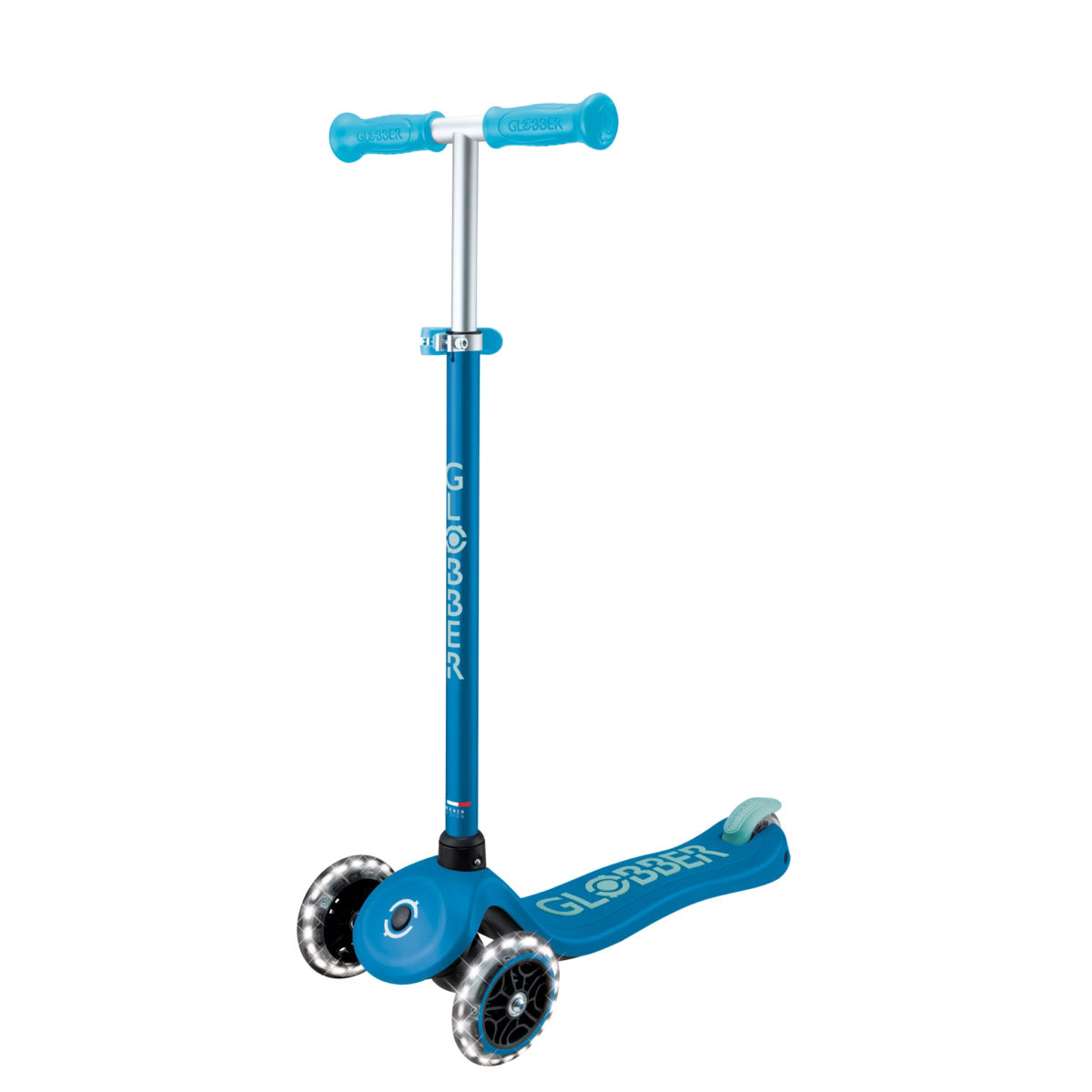 Trottinette Globber PRIMO PLUS LIGHTS GLOW – Bleu