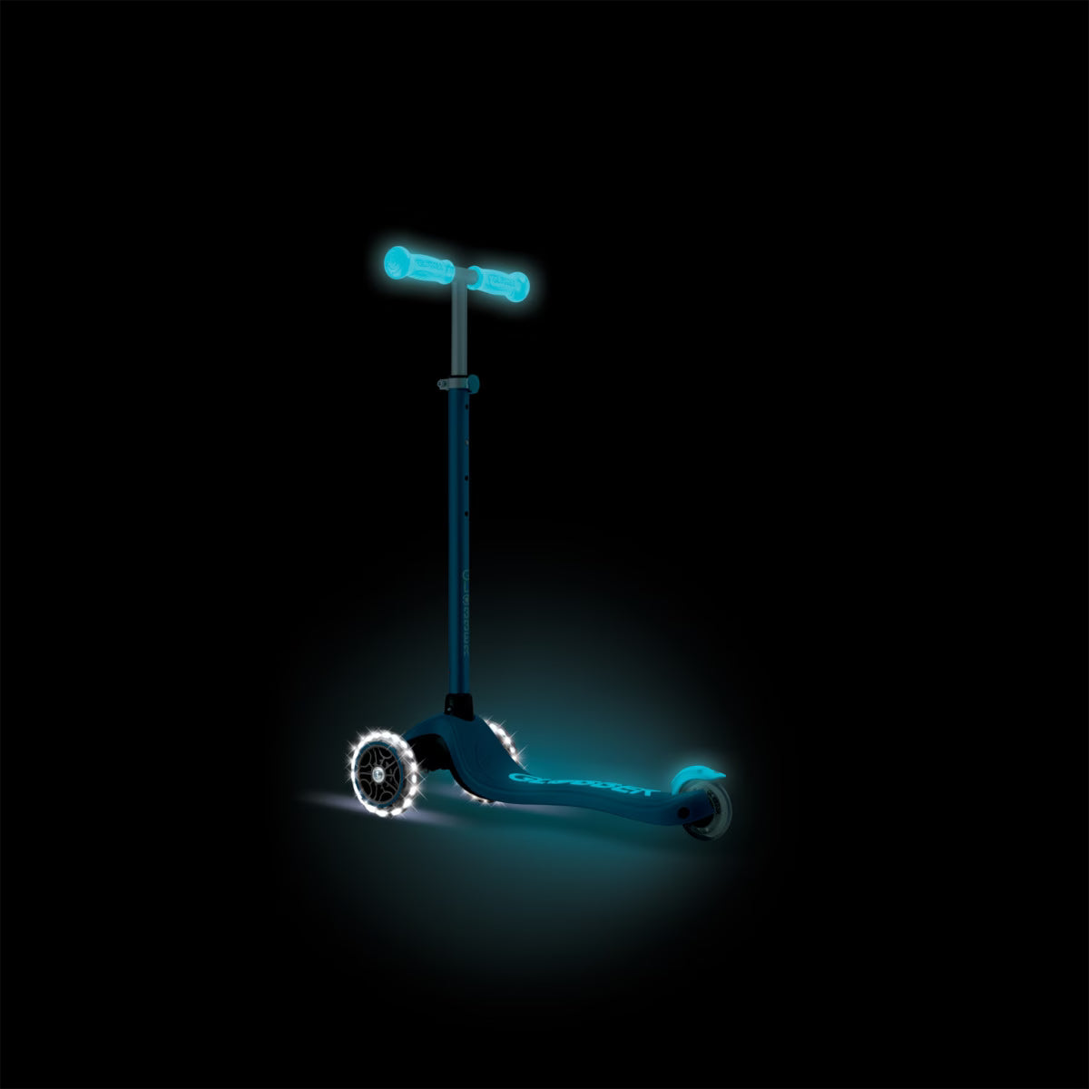 Trottinette Globber PRIMO PLUS LIGHTS GLOW – Bleu