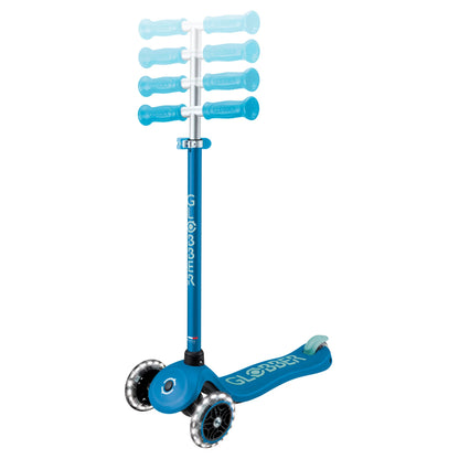 Trottinette Globber PRIMO PLUS LIGHTS GLOW – Bleu