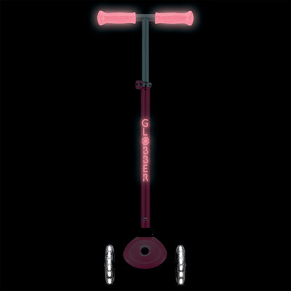 Trottinette Globber PRIMO PLUS LIGHTS GLOW – Rose
