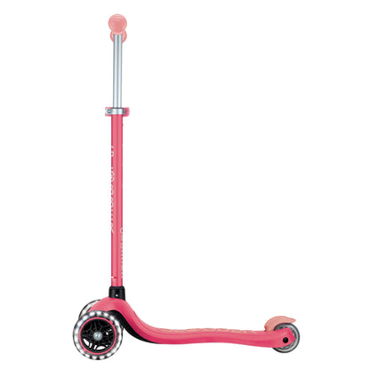 Trottinette Globber PRIMO PLUS LIGHTS GLOW – Rose