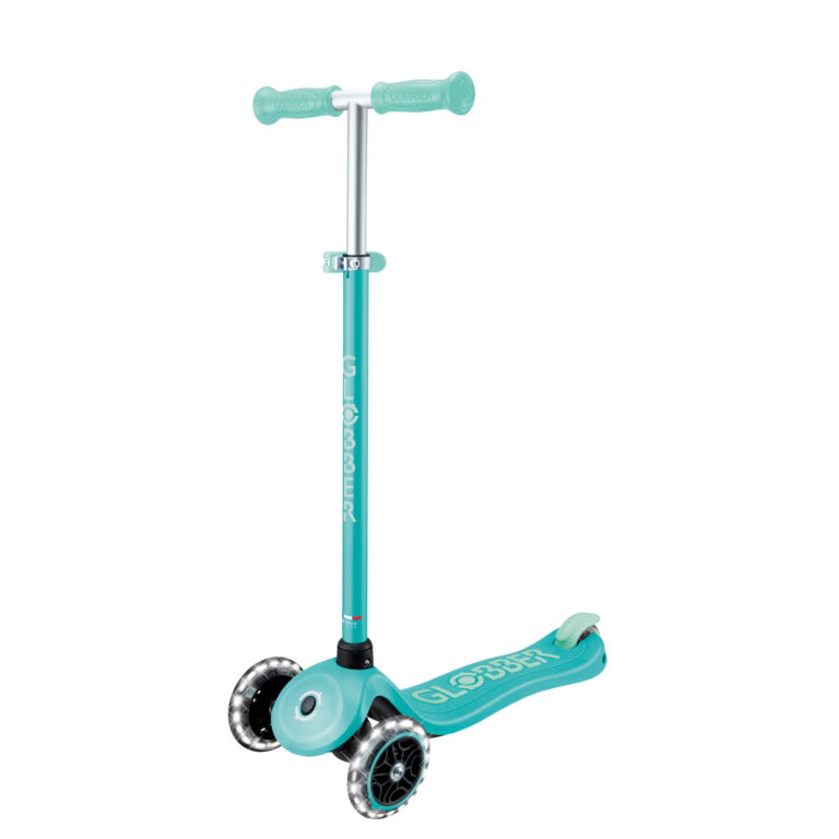 Trottinette Globber PRIMO PLUS LIGHTS GLOW – Mint
