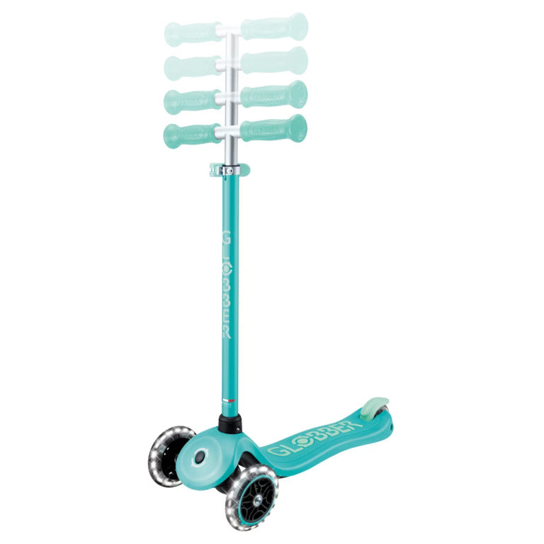 Trottinette Globber PRIMO PLUS LIGHTS GLOW – Mint