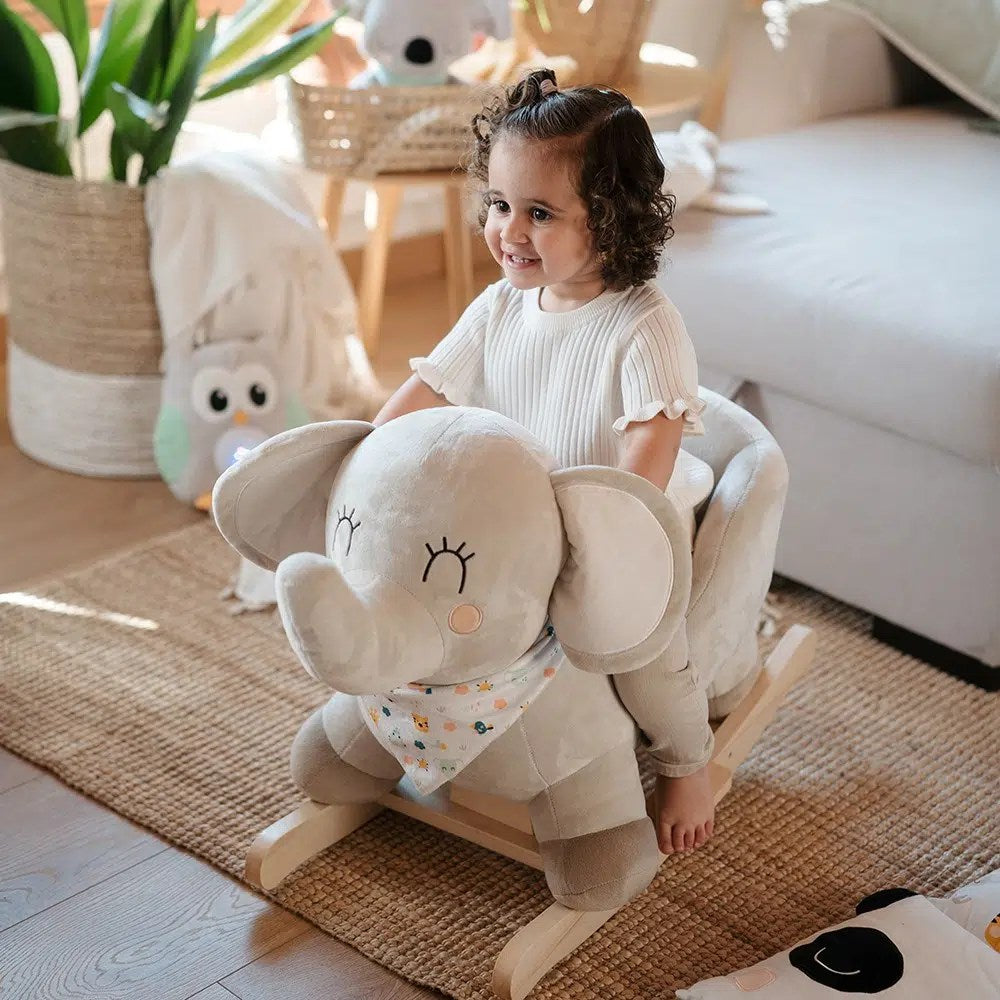 Rocker Éléphant Cuckoo Eurekakids – Chaise à Bascule Bébé