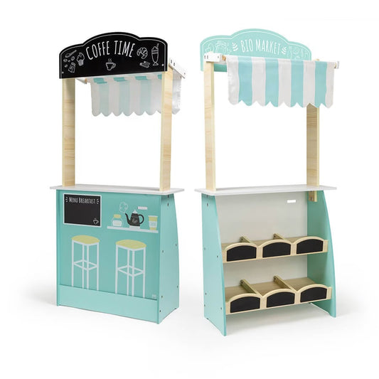 Eurekakids Bio Market en Bois 2 en 1
