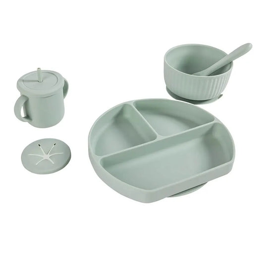 Coffret repas silicone 7 PCS – Eurekakids