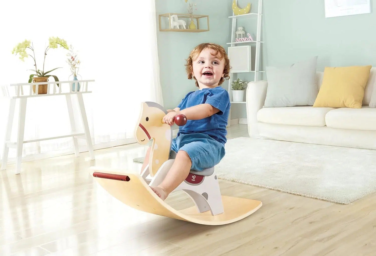 Hape Cheval à bascule 2 en 1