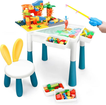 activity table blocks 5in1 double face < 105pcs