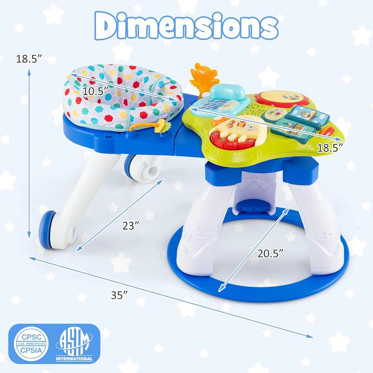 table d’activités pour bébé 3 en 1 BABY JOY