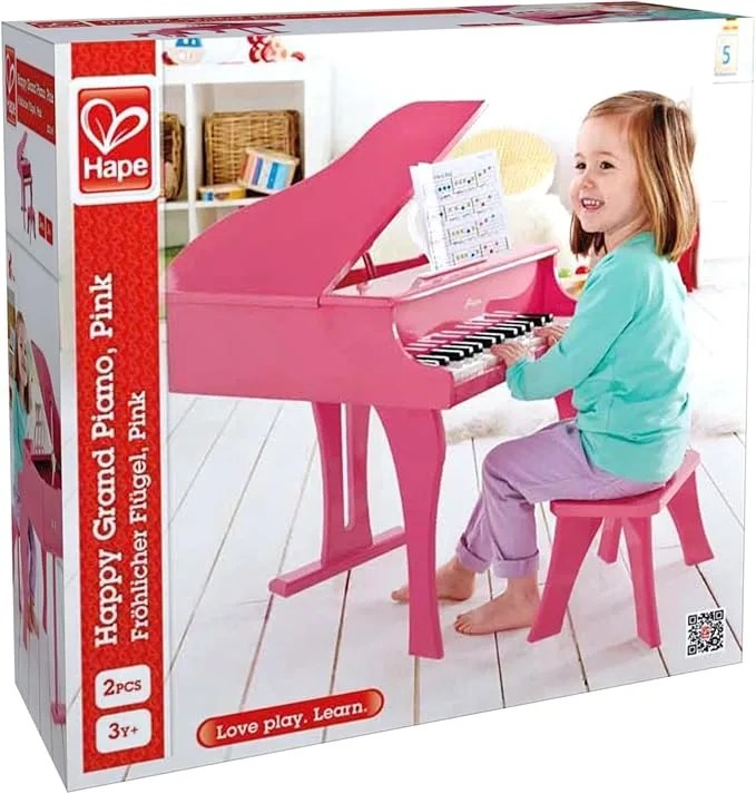 Hape – Grand Piano rose De Luxe
