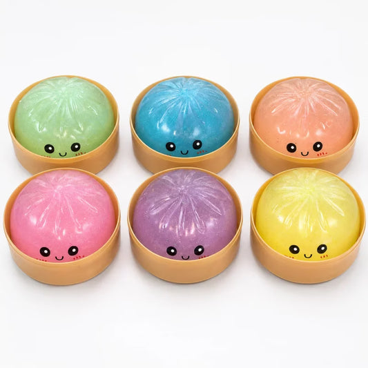 Super Bun Rainbow Mystery – Squishy Bao Bun Pailleté