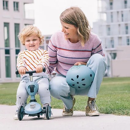 Scoot and Ride Trotinette pour enfant Highwaykick 1 – Bleu Acier