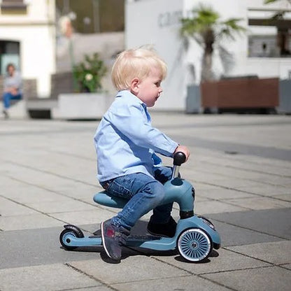 Scoot and Ride Trotinette pour enfant Highwaykick 1 – Bleu Acier