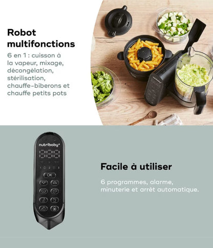 Robot culinaire multifonctions capacité XL – Nutribaby XL