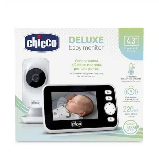 Chicco Écoute-bébé vidéo Deluxe blanc