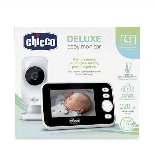 Chicco Écoute-bébé vidéo Deluxe blanc