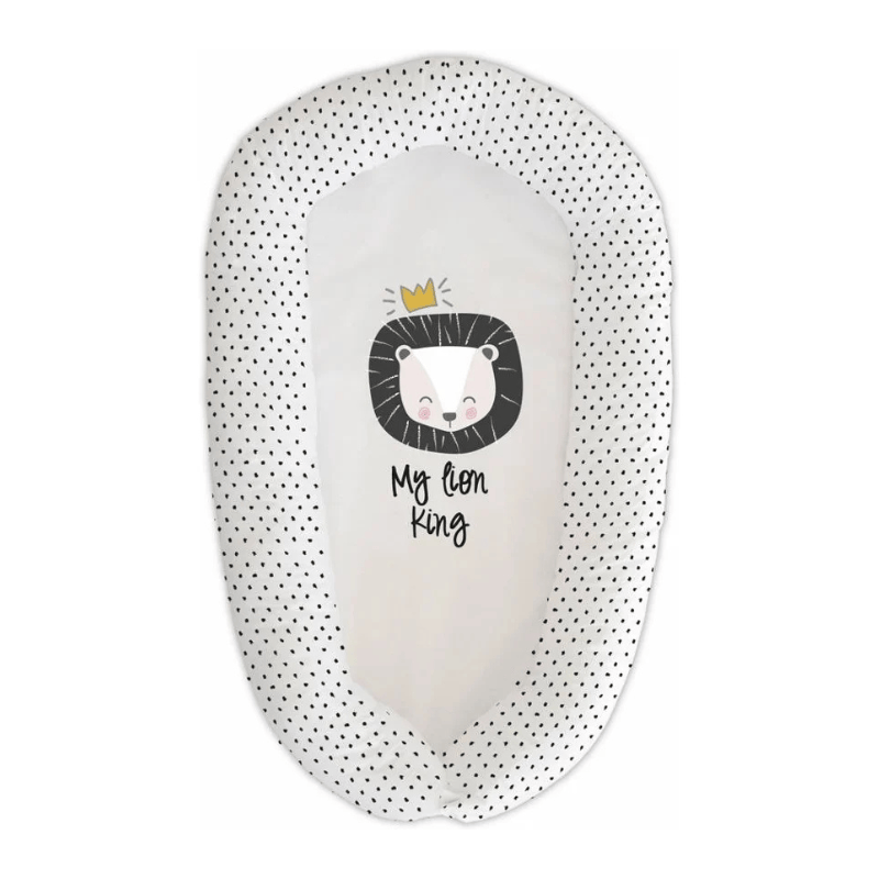 Cocoonababy Nido NAF NAF My Lion King Negro (48 x 90 x 8 cm)