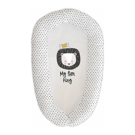 Cocoonababy Nido NAF NAF My Lion King Negro (48 x 90 x 8 cm)