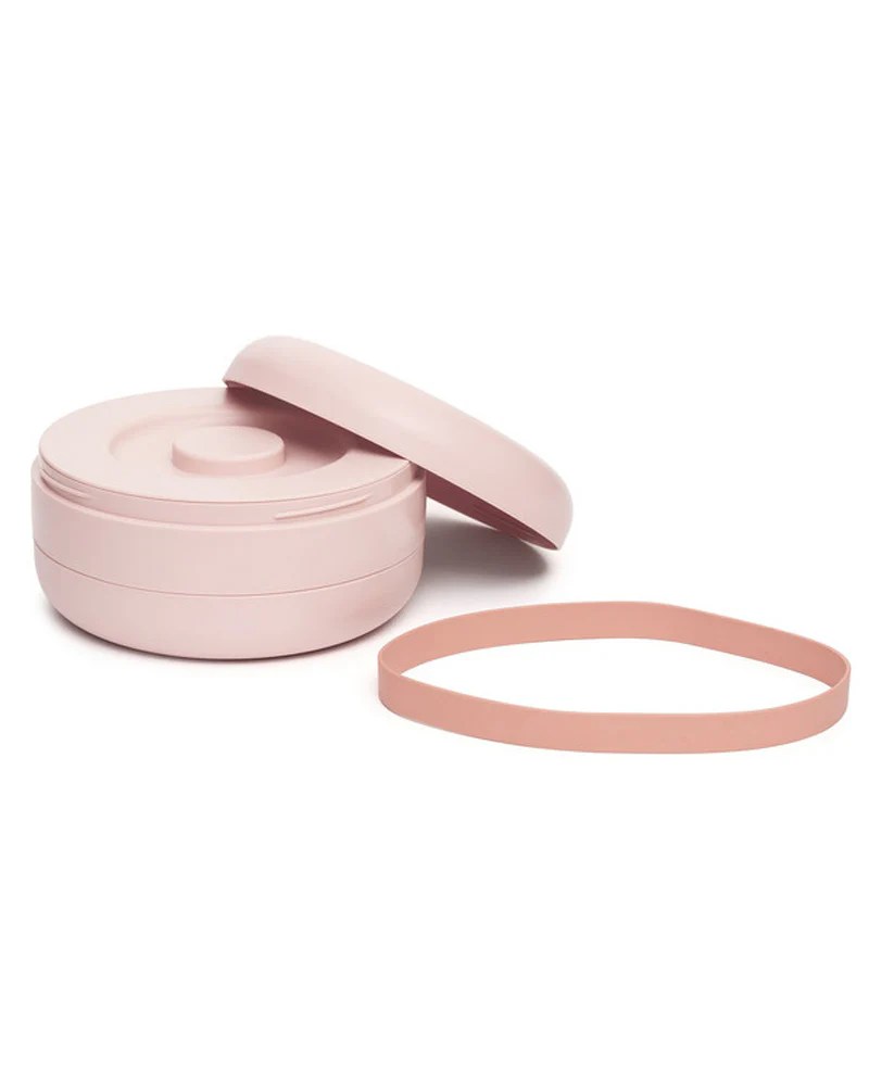 Suavinex Set de Deux Assiettes Alimentaires – Rose