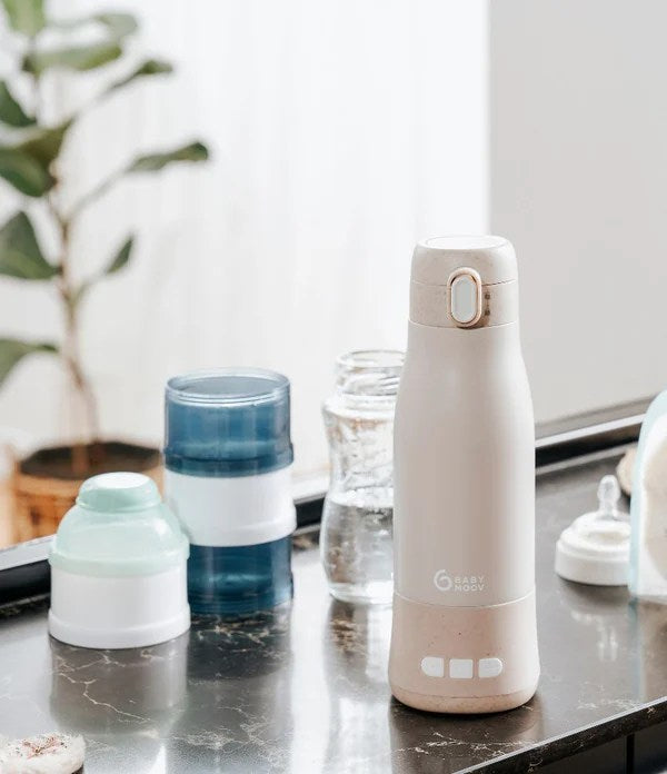 Babymoov Chauffe-biberon nomade rechargeable Moov & Feed
