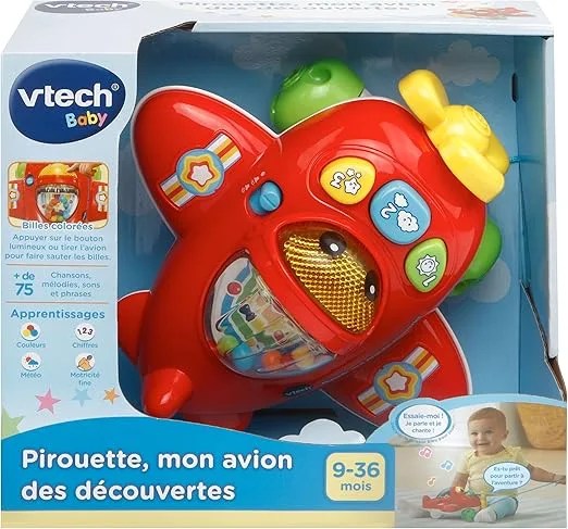 VTech- Pirouette-Mon Avion des Découvertes
