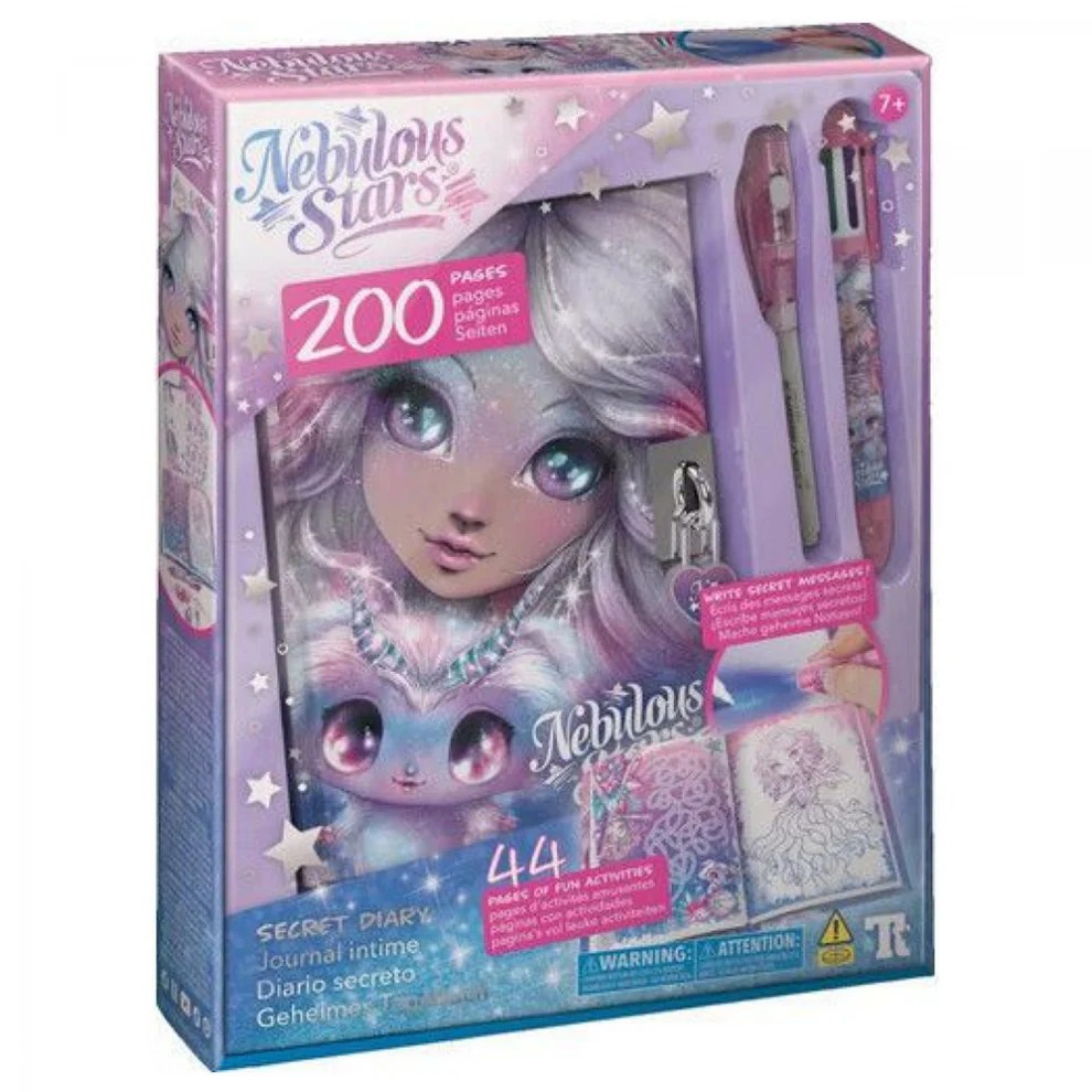 Journal Secret Estrelia avec stylo magique – Nebulous Stars