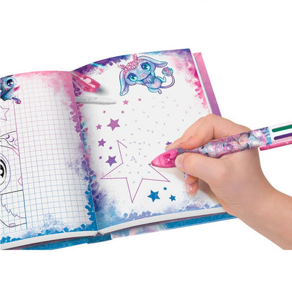 Journal Secret Estrelia avec stylo magique – Nebulous Stars