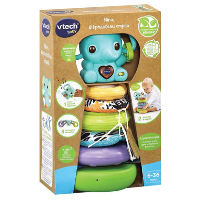 Nino, éléphanteau empilo 3 en 1 VTech Baby