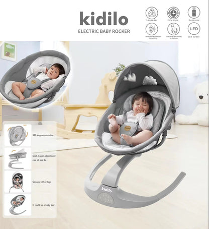 BALANÇOIRE ÉLECTRIQUE POUR BÉBÉ KIDILO