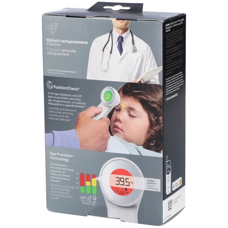 Braun Thermomètre Frontal Sans Contact + Contact Age Precission BNT400 1