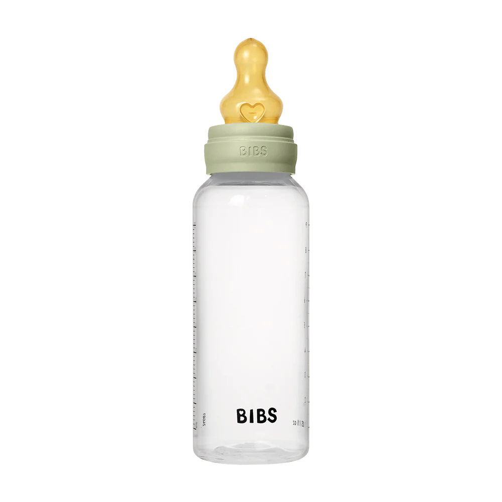 BIBS – Biberon rond 270 ml en latex medium Flow – Sage