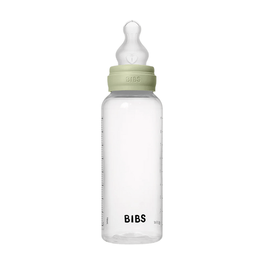 BIBS – Biberon rond 270 ml en silicone medium Flow – Sage