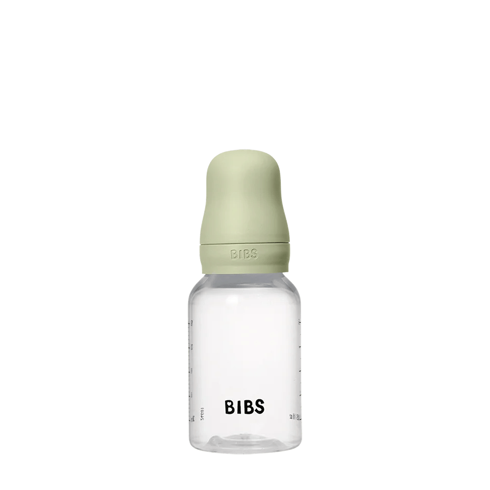 BIBS – Biberon rond 150 ml en silicone slow flow – Sage
