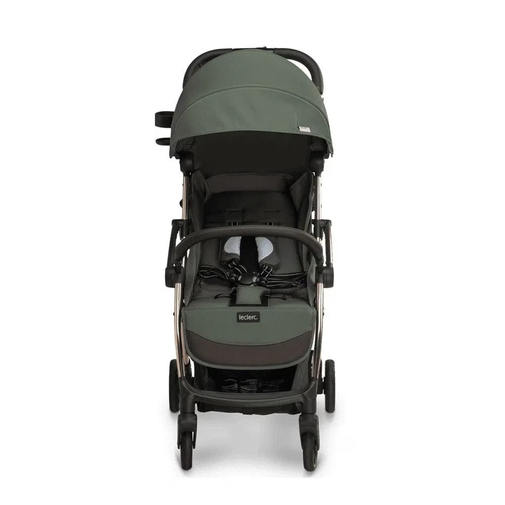 Poussette Leclerc Baby Influencer MF Plus – Vert Militaire