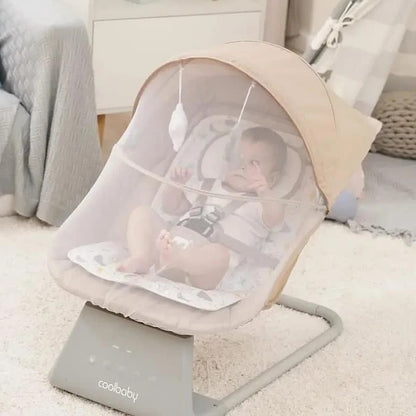 Balançoire de luxe electrique 4 en 1 – Cool Baby