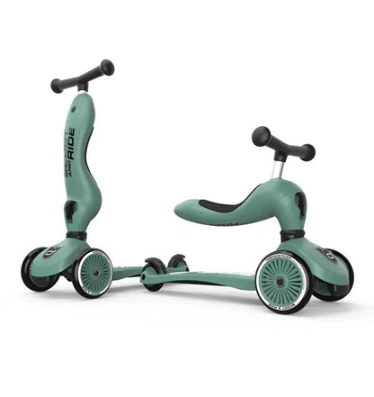 Scoot And Ride Trottinette 2en1 Highwaykick 1 – Forest