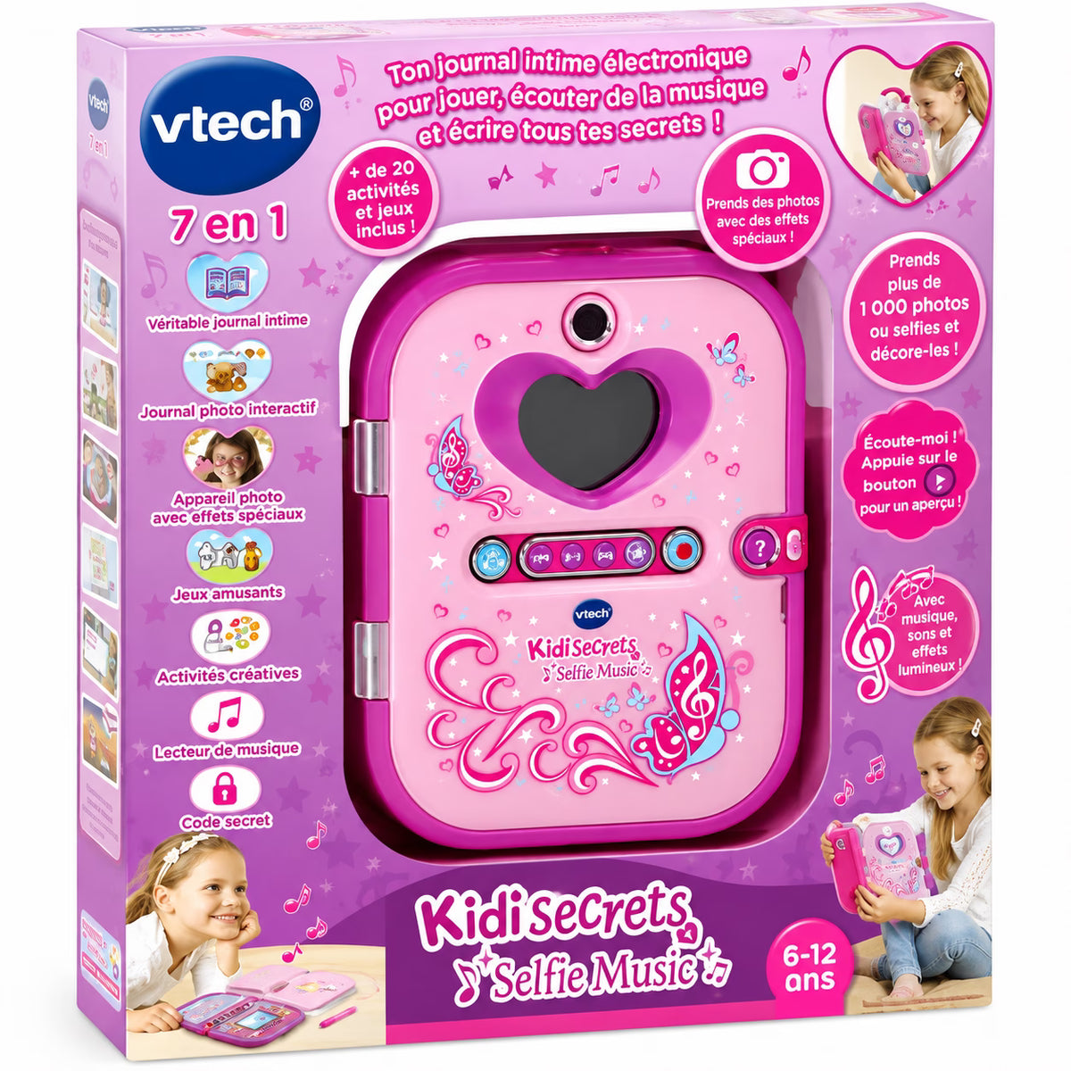 KIDISECRET SELFIE MUSIC ROSE-VTECH
