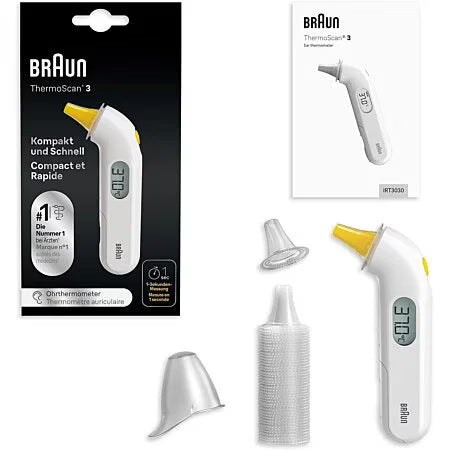 Braun ThermoScan 3 Thermomètre auriculaire