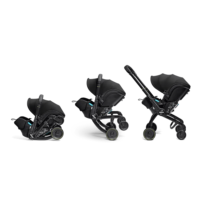 Doona X Siège Auto & Poussette – Noir
