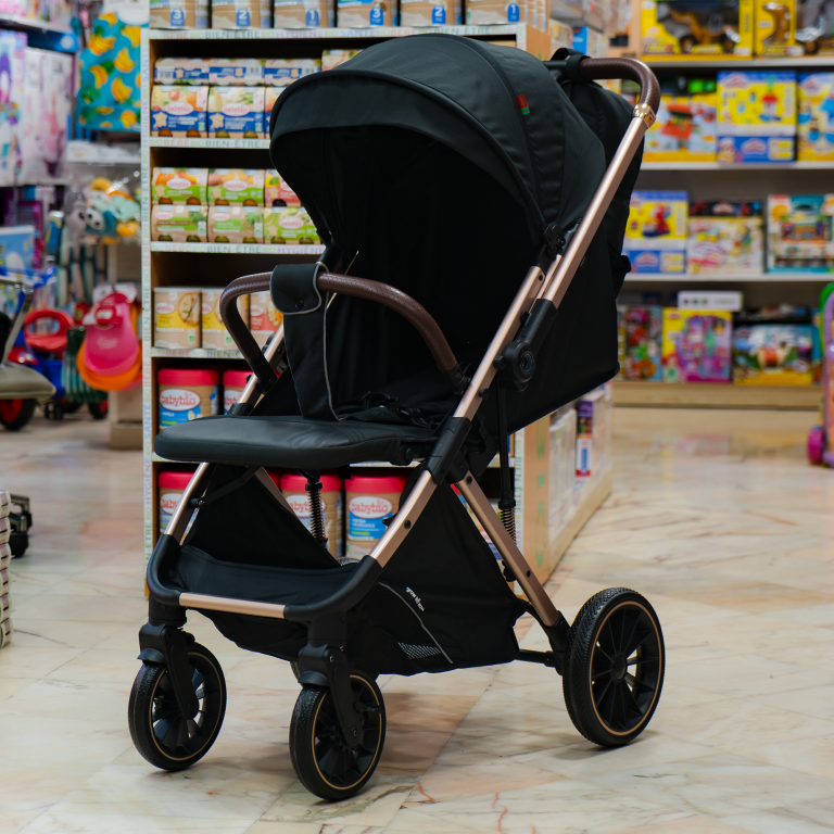 Poussette réversible avec couvre-jambes – 6530B PRO – Kidilo